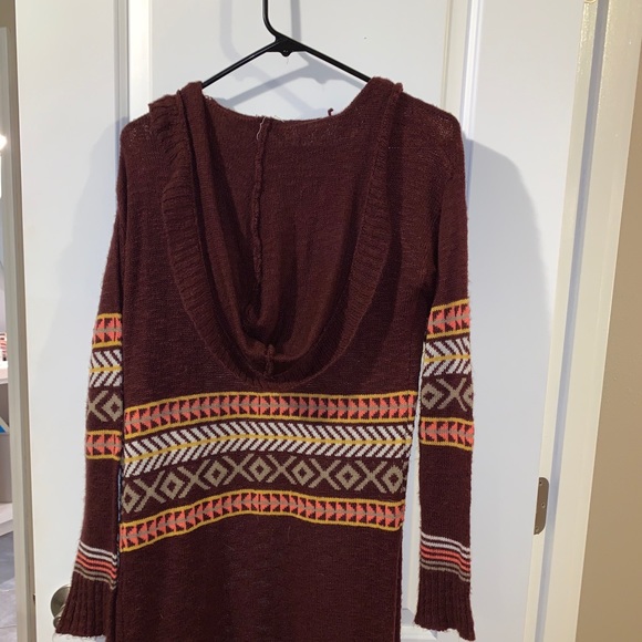Eyeshadow hooded cardigan - Picture 2 of 2